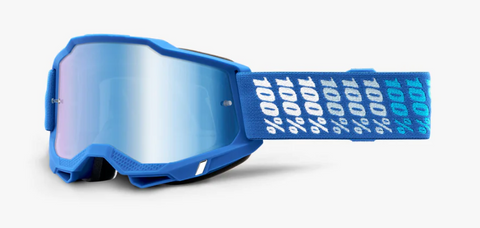 100% Accuri 2 Goggle Yarger Mirror Blue Lens