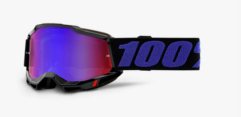 100% Accuri 2 Moore Junior Goggle - Mirror Red Blue Lens