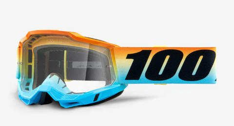 100% Accuri 2 Goggle Sunset Clear Lens Youth
