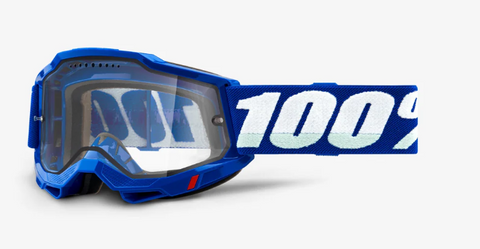 100% Accuri 2 Enduro MTB Goggle - Blue with Clear Lens