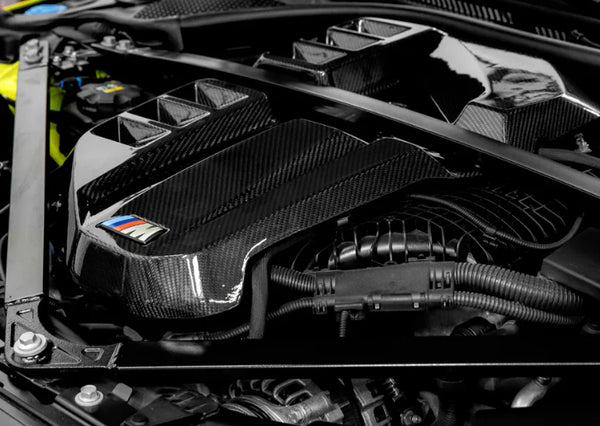 PLM Dry Carbon Fiber Engine Cover - BMW G80 G82 M3 M4