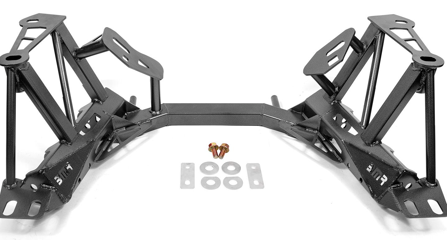 BMR 1996 - 2004 Ford Mustang K-Member w/o Spring Perches - Black Hammertone