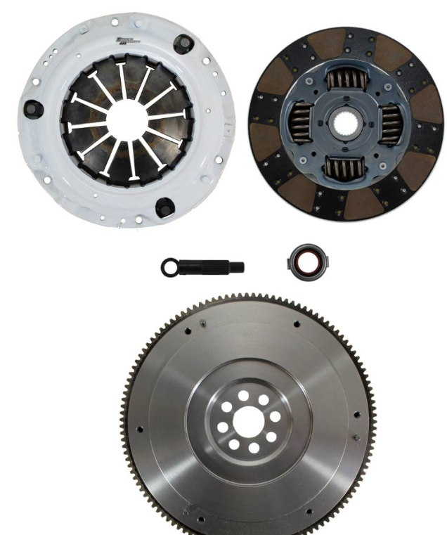 Clutch Masters 2013 - 2014 Acura ILX / 2012 - 2015 Civic Si FX250 High Rev 6-Puck Ceramic Clutch Kit w/ Heavy Steel FW