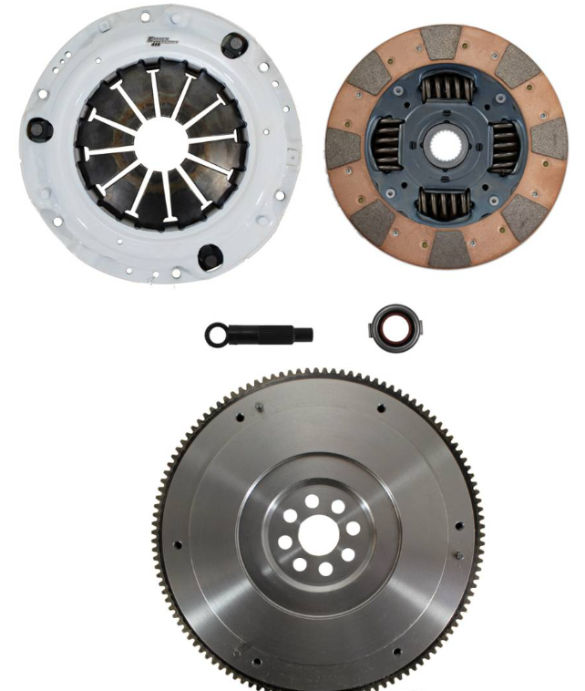 Clutch Masters 2013 - 2014 Acura ILX / 2012 - 2015 Honda Civic FX400 High Rev 6-Puck Ceramic Clutch Kit w/ Heavy Steel FW