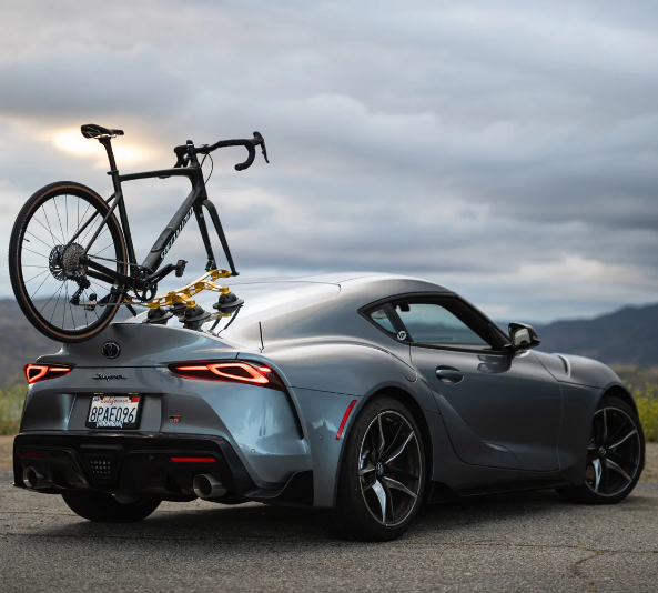 SeaSucker Komodo 1 Bike Rack (Convertibles & Cars w/Limited Space) - Black