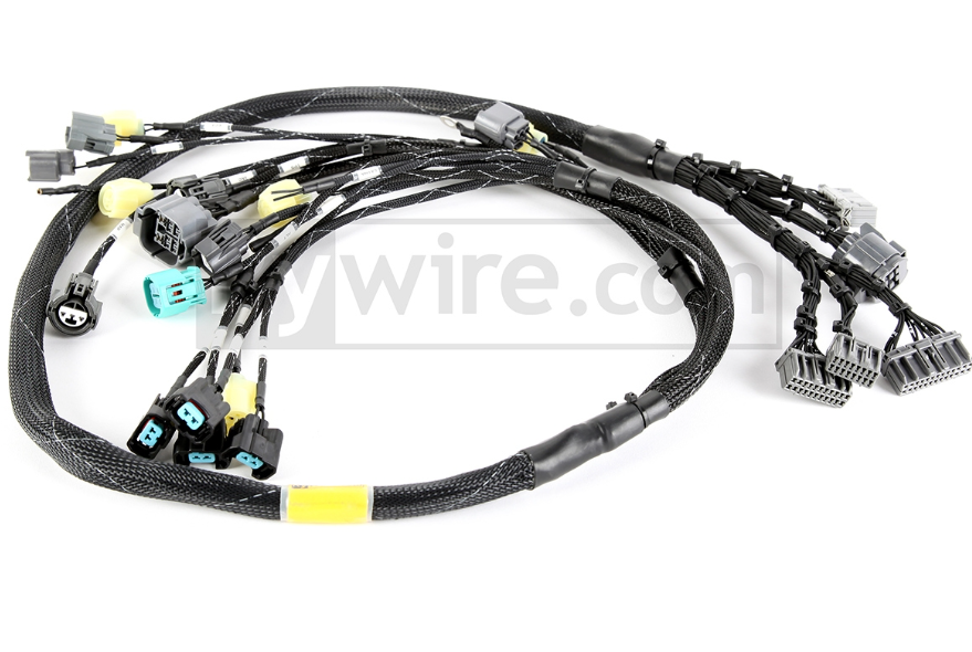 Rywire Honda B-Series OBD2 Tuck Budget Engine Harness w/Chassis Specific Adapter ( 88-91 Honda Civic/CRX Si/HF/EX Chassis  )