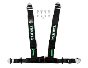 Takata Drift III 4-Point Harness Black Snap-On - Universal