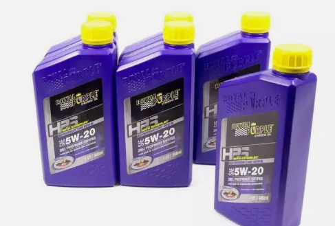 Royal Purple HPS Synthetic High Performance Street 5W-20 Motor Oil - 1 Quart ( 6 Pack )