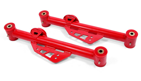 BMR 79-98 Fox Mustang Non-Adj. Lower Control Arms (Polyurethane) - Red