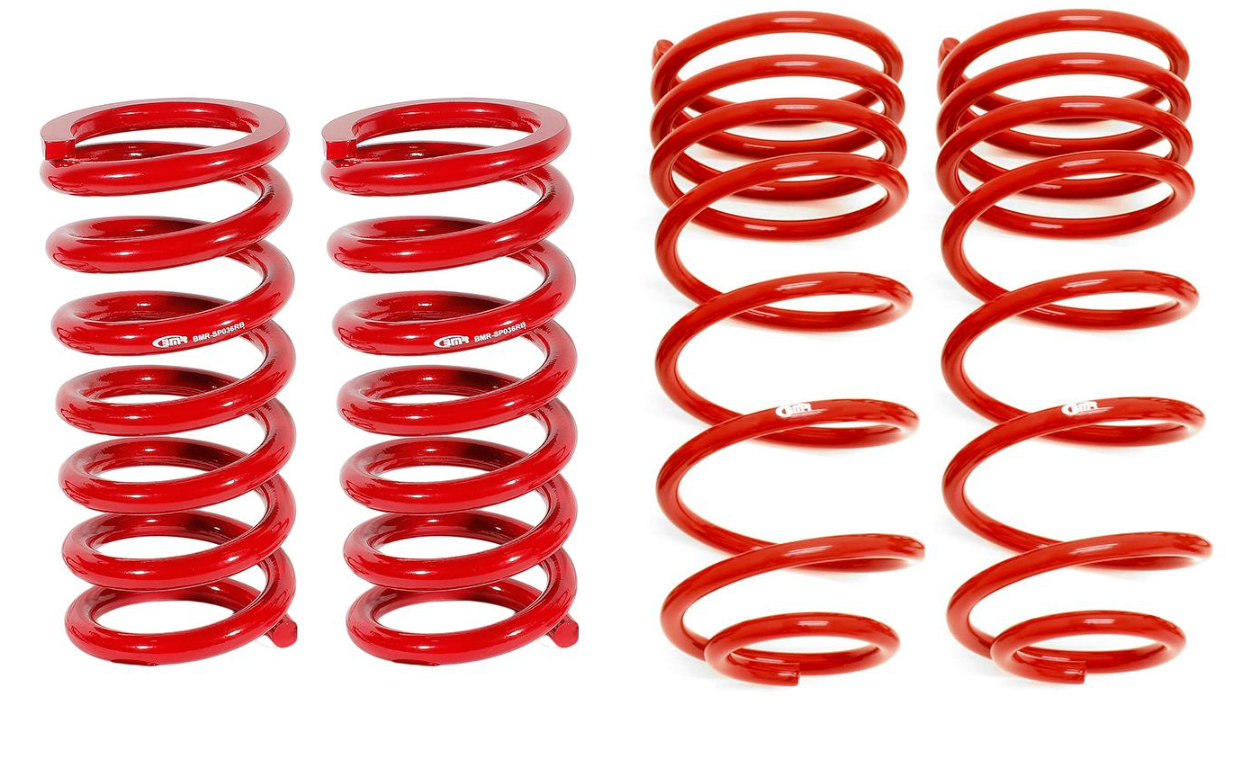 BMR 82-92 3rd Gen F-Body Lowering Spring Kit (Set Of 4) - Red