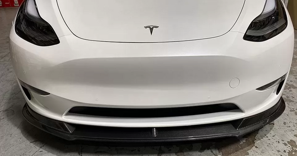 VR Aero Carbon Fiber Front Lip Tesla Model Y