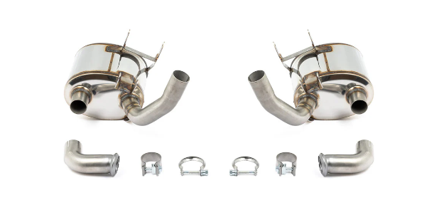 Supersprint PORSCHE 911 (996) Stainless Rear Exhaust System - Race