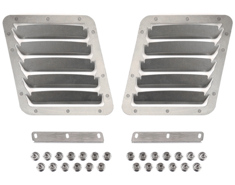 Verus Engineering Hood Louver Kit Aluminum - 2015-2021 Subaru WRX/STI