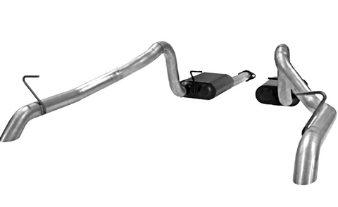 Flowmaster American Thunder Cat-back Exhaust System - 1987-1993 Ford Mustang GT 5.0L engine