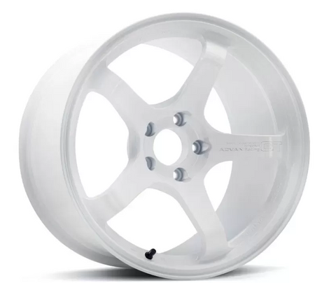 Advan GT Beyond 18x9.5 +45 5x100 Racing White Wheel