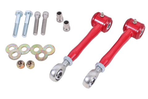 BMR 2016 - 2024 6th Gen Camaro Rear Sway Bar End Link Kit - Red