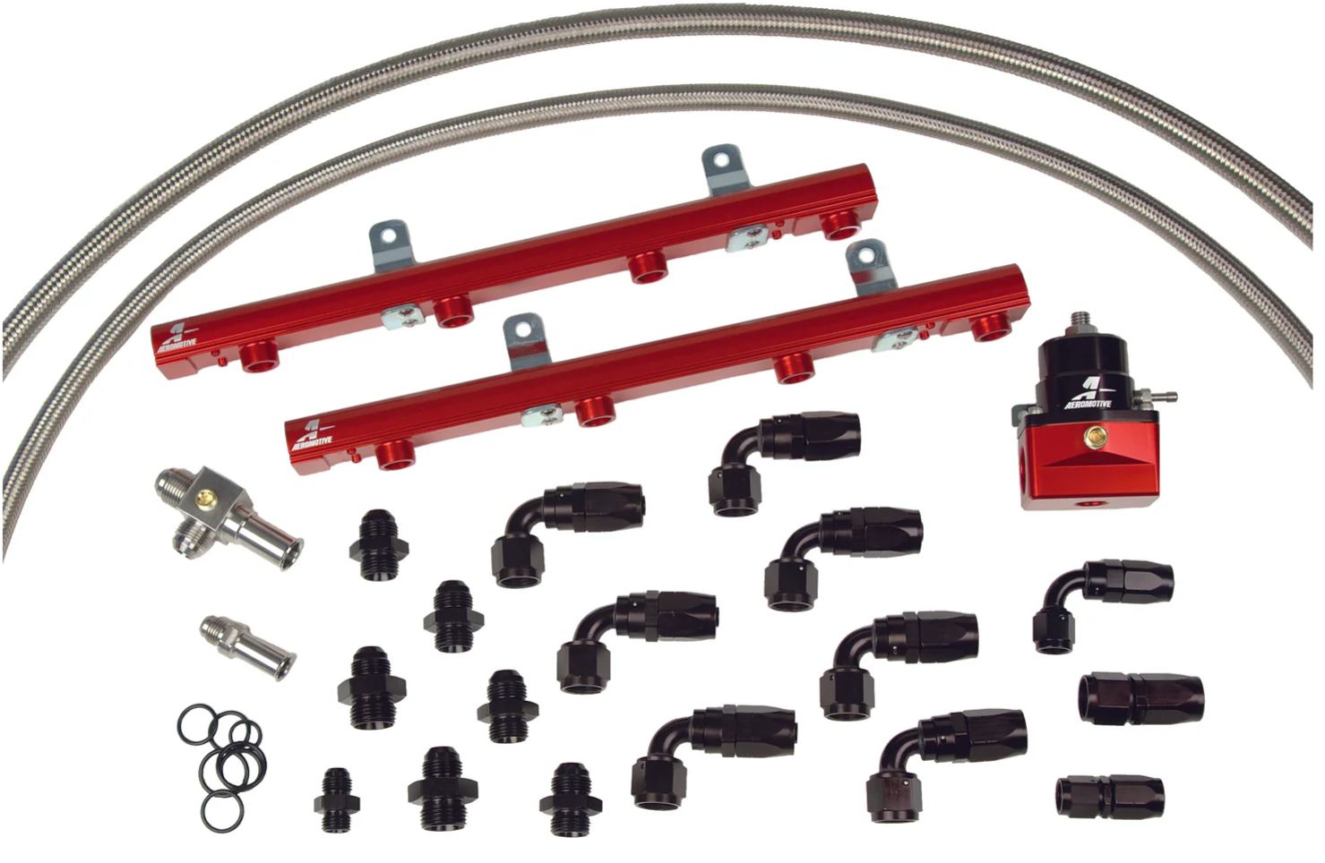 Aeromotive 1999 - 2004 Ford 5.4L Lightning and Harley 1/2 Ton Truck Billet Fuel Rail System