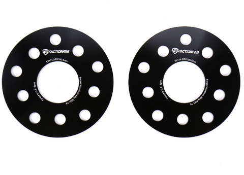 FactionFab Subaru 5x100 / 5x114.3 5mm 6061-T6 Forged Spacers - Subaru Models (Inc. WRX 2002 - 2024 + / 2013 + BRZ)