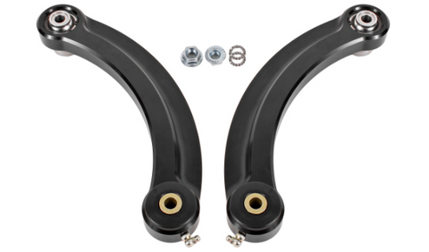 BMR 2015 - 2021 S550 Mustang Fixed Billet Aluminum Camber Link (Delrin/Bearing) - Black