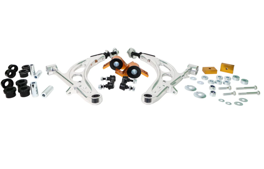 Whiteline 1993 - 2007 Subaru Impreza Front Lower Street Performance Alloy Control Arm Kit