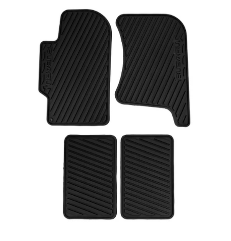 Subaru OEM All Weather Floor Mat Set - 2002-2007 Subaru WRX / STI