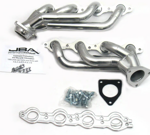 JBA 2002 - 2013 GM Silverado / Sierra 1500 Truck 4.8L/5.3L LS Silver Ctd Cat4Ward Header