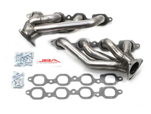 JBA 2014 - 2018 GM Silverado / Sierra 1500 Truck 5.3L/6.2L DFI 1-5/8in Primary Raw 409SS Cat4Ward Header