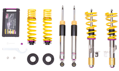 KW Coilover Kit V3 Inox VW 2015 - 2021 Golf GTi MK7 VII w/ DCC