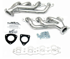 JBA 2003 - 2006 GM Truck - Silverado 1500 / Sierra 1500 6.0L LS w/o EGR 1-5/8in Primary Silver Ctd Cat4Ward Header