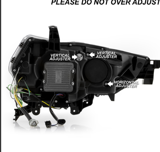Spyder Apex 2014 - 2020 Toyota 4Runner High-Power LED Module Headlights - Black (PRO-YD-T4R14AP-SEQ-BK)