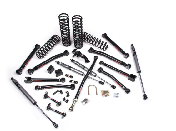 JKS Lift Kit 2007 - 2018 Jeep Wrangler JK J-Krawl 2Dr 3.5in System w/ Fox 2.0 Performance Series Shocks