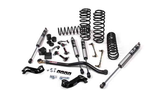 JKS Lift Kit 2020 + Jeep Wrangler JL J-Kontrol 2.5in 4Dr w/Fox 2.0 Performance Series Shocks - DIESEL