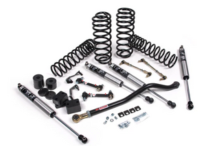 JKS Lift Kit 2020 + Jeep Wrangler JL J-Venture 2.5in 4Dr w/Fox 2.0 Performance Series Shocks - DIESEL