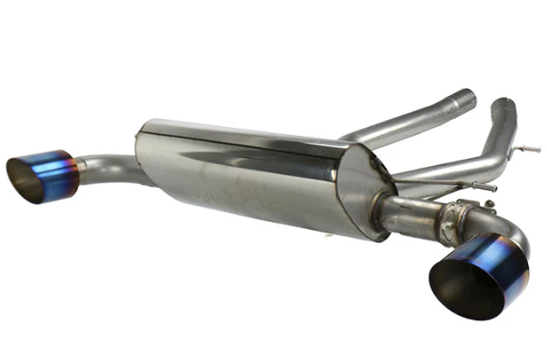 Milltek Axle Back Resonated with GT-115 Burnt Titanium Tips - 2020 + GR Toyota Supra MK5