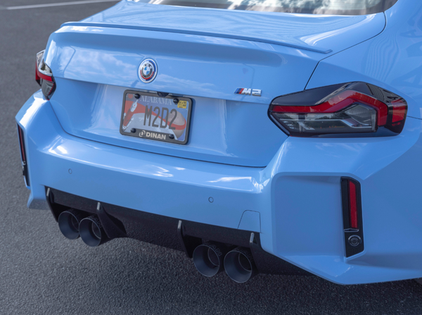 Dinan Valved Axle-Back Exhaust - 2023-2025 BMW M2 - Black Tips