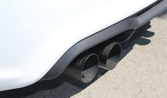 Dinan Free Flow Axle-Back Exhaust - 2016-2018 F87 BMW M2 - Black Tips