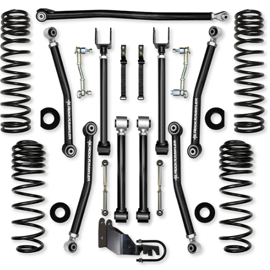 Rock Krawler 2018+ Jeep Wrangler JLU 4DR 3.5in Adventure X System