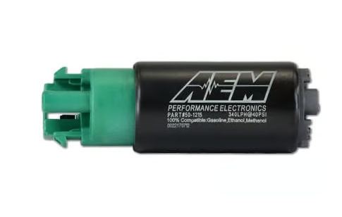 AEM 340LPH 65mm Fuel Pump Kit w/ Mounting Hooks - Ethanol Compatible