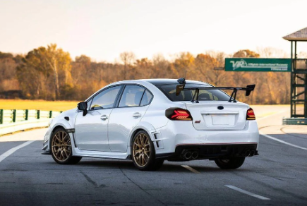 OLM Y-Spec LED Taillights (Smoke Lens, White Optic) - 2015-2021 Subaru WRX / STI