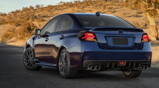 OLM Y-Spec LED Taillights (Smoke Lens, Red Optic) - 2015-2021 Subaru WRX / STI