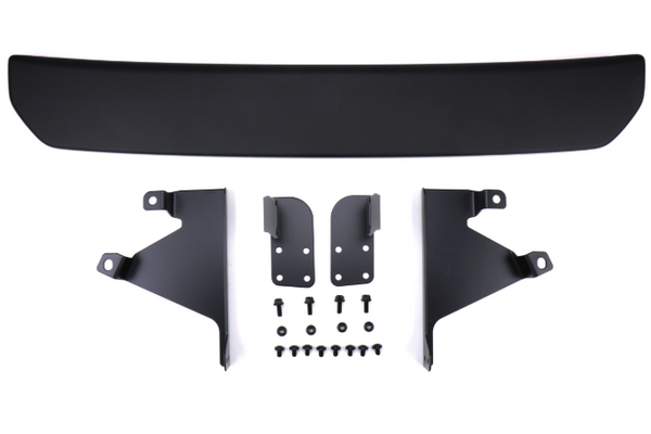 OLM S Style Rear Diffuser - Black - 2015-2021 Subaru WRX / STI