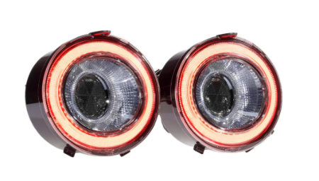 Morimoto Chevrolet Corvette C6 (2005 - 2013) XB LED Tail Lights - Red / Smoked