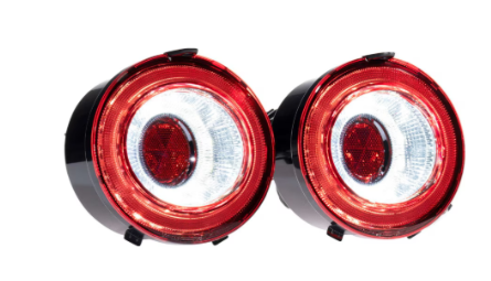 Morimoto Chevrolet Corvette C6 (2005 - 2013) XB LED Tail Lights - Red / Smoked