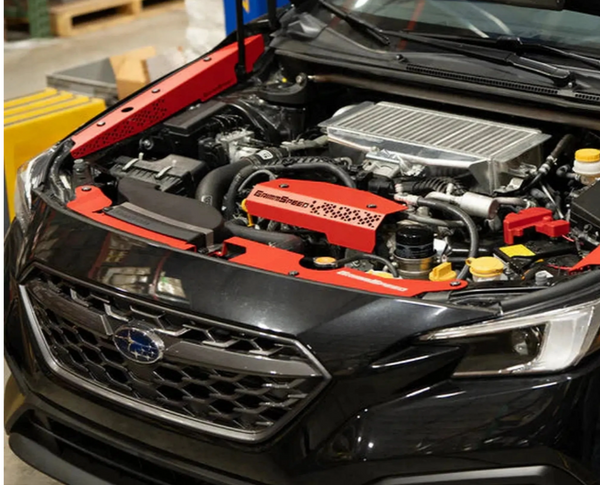 GrimmSpeed 2022+ Subaru WRX Pulley Cover - Red