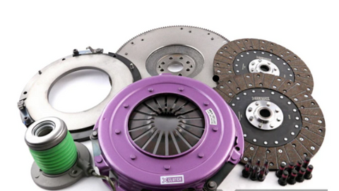 XClutch 2011 - 2014  Ford Mustang GT 5.0L 10.5in Twin Solid Organic Clutch Kit Stage 4