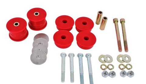 BMR 2015 - 2023 S550 Mustang Differential Bushing Kit (Polyurethane) - Red