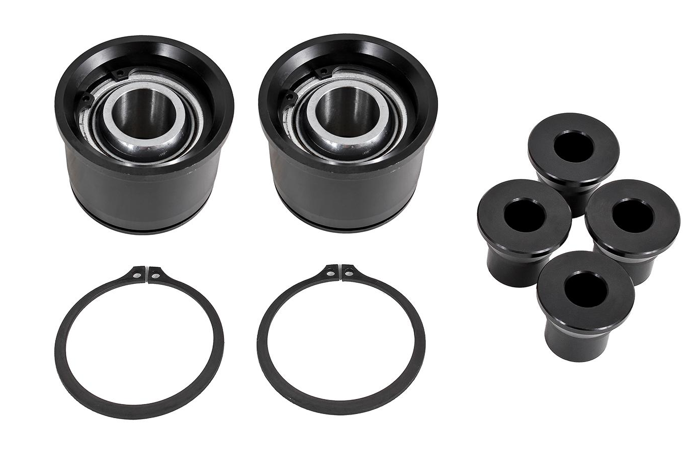 BMR 2015 - 2023 S550 Mustang Premium Rear Lower Control Arm Bearing Kit - Black