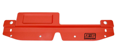 GrimmSpeed Radiator Shroud w/ Tool Tray Red - 2008-2014 Subaru WRX/STI