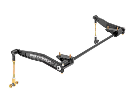 Rock Jock Wrangler / Gladiator JT (heavy JL) Antirock Front Sway Bar Kit (Forged Arms, .850 in. Bar)