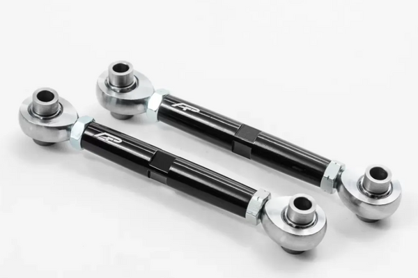 Agency Power Adjustable Rear Sway Bar Links Black / Red Polaris RZR 1000 | XP Turbo